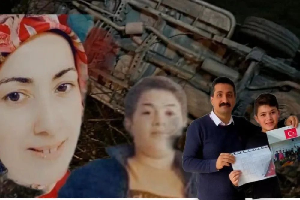 KAMYONET YOLDA YÜRÜYEN ANNE VE OĞULA ÇARPTI! ANNE VE OĞUL HAYATINI KAYBETTİ!  