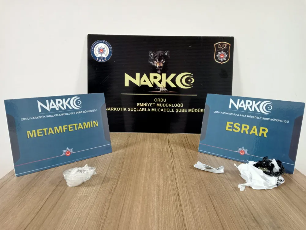 NARKOTİK SUÇLARLA ÇALIŞMALARI DEVAM EDİYOR