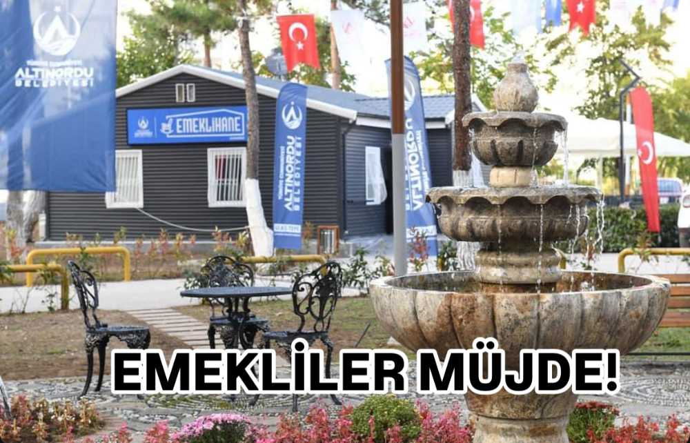 EMEKLİHANE YARIN AÇILIYOR 