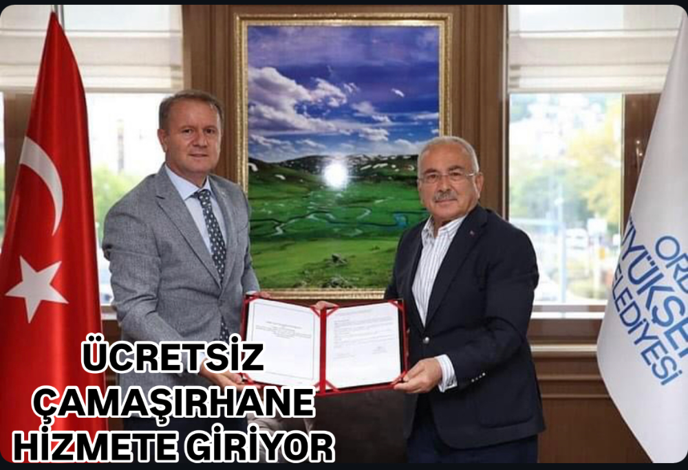 ÜCRETSİZ ÇAMAŞIRHANE HİZMETE GİRİYOR 