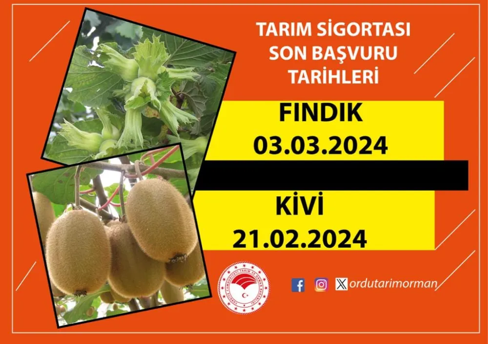 ÜRETİCİLERE UYARI! SİGORTA YAPTIRIN!