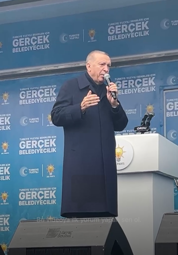ERDOĞAN ORDU’DA SERT KONUŞTU 