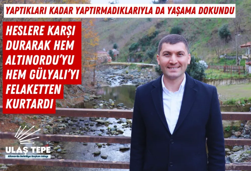 ULAŞ TEPE TAKDİR TOPLADI