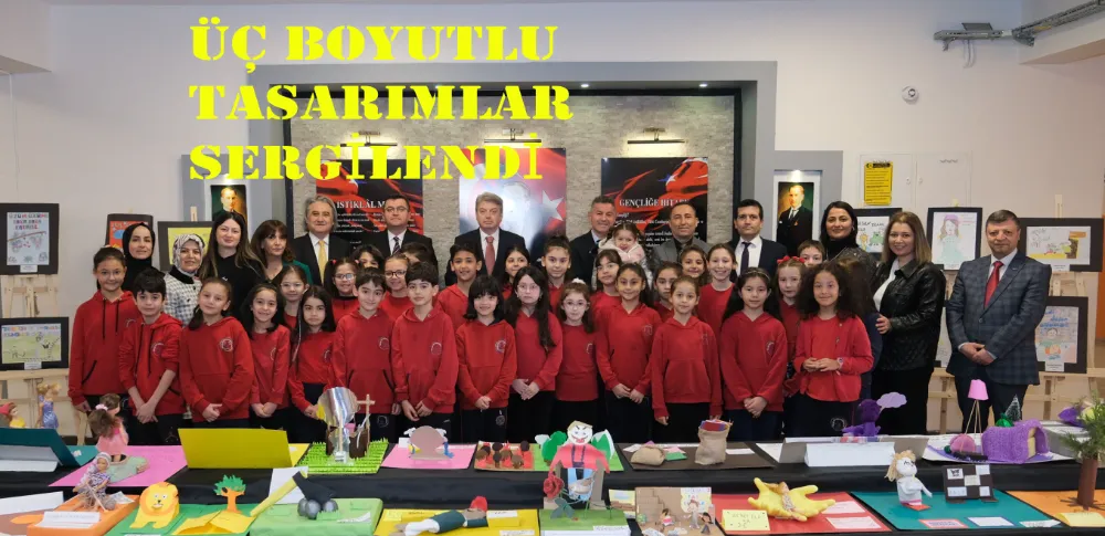ÜÇ BOYUTLU TASARIMLAR SERGİLENDİ 