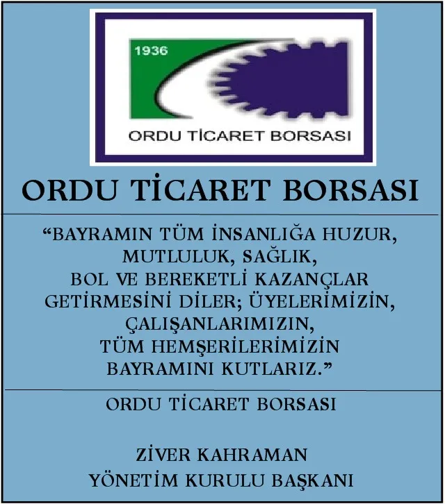 RAMAZAN BAYRAMI KUTLAMA MESAJI