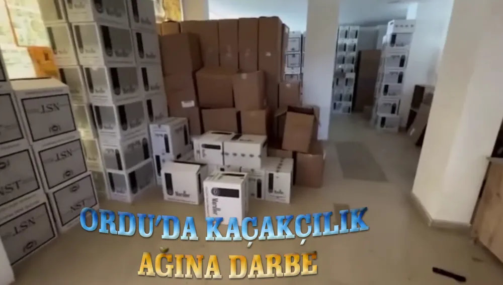15 MİLYON TL’LİK MALZEME ELE GEÇİRİLDİ 