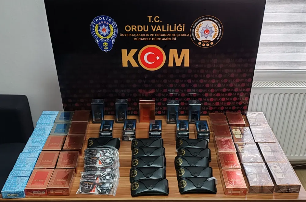 GÜMRÜK KAÇAĞI ÜRÜNLER ELE GEÇİRİLDİ